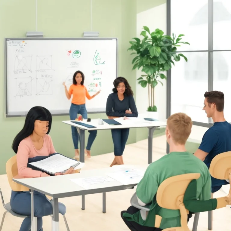 メンタルトレーニングを受ける受講生